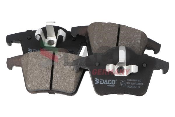 Daco 324114 Тормозные колодки дисковые, комплект 324114: Отличная цена - Купить в Польше на 2407.PL!