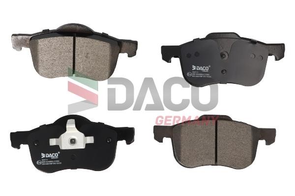 Daco 324111 Brake Pad Set, disc brake 324111: Buy near me in Poland at 2407.PL - Good price!