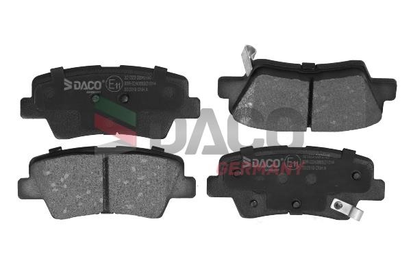 Daco 321323 Brake Pad Set, disc brake 321323: Buy near me in Poland at 2407.PL - Good price!