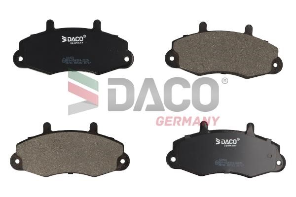 Daco 322521 Brake Pad Set, disc brake 322521: Buy near me in Poland at 2407.PL - Good price!