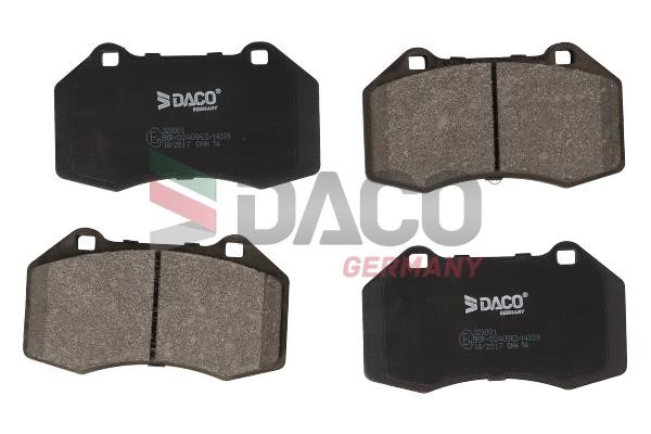 Daco 323001 Тормозные колодки дисковые, комплект 323001: Купить в Польше - Отличная цена на 2407.PL!