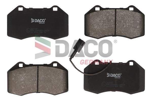 Daco 320109 Тормозные колодки дисковые, комплект 320109: Отличная цена - Купить в Польше на 2407.PL!