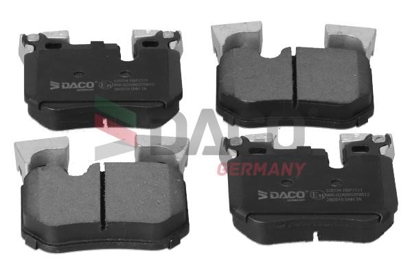 Daco 320334 Тормозные колодки дисковые, комплект 320334: Отличная цена - Купить в Польше на 2407.PL!