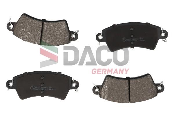 Daco 323736 Brake Pad Set, disc brake 323736: Buy near me in Poland at 2407.PL - Good price!