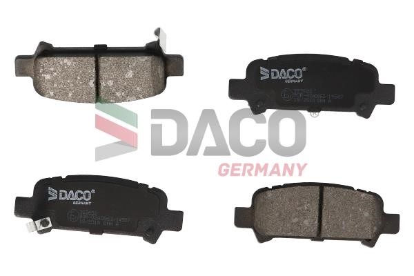 Daco 323602 Brake Pad Set, disc brake 323602: Buy near me in Poland at 2407.PL - Good price!