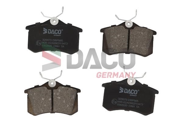 Daco 329970 Brake Pad Set, disc brake 329970: Buy near me in Poland at 2407.PL - Good price!