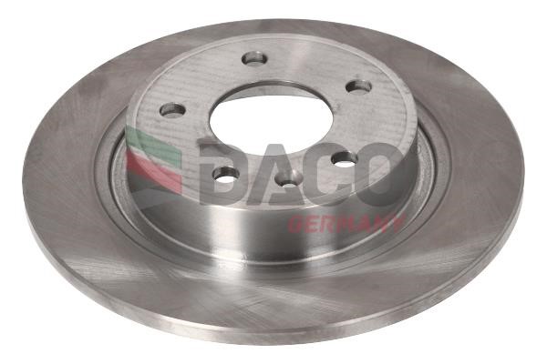 Daco 600403 Rear brake disc, non-ventilated 600403: Buy near me in Poland at 2407.PL - Good price!