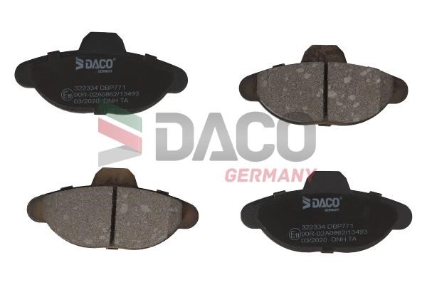 Daco 322334 Тормозные колодки дисковые, комплект 322334: Отличная цена - Купить в Польше на 2407.PL!