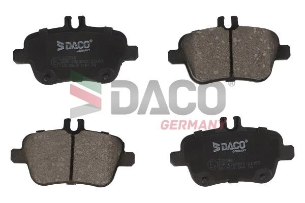 Daco 322348 Brake Pad Set, disc brake 322348: Buy near me in Poland at 2407.PL - Good price!
