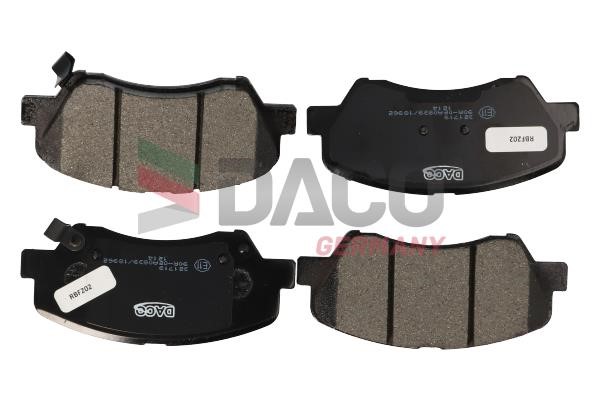 Daco 321719 Brake Pad Set, disc brake 321719: Buy near me in Poland at 2407.PL - Good price!
