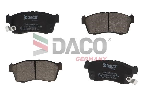 Daco 320703 Brake Pad Set, disc brake 320703: Buy near me in Poland at 2407.PL - Good price!