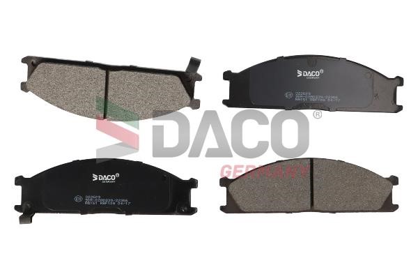 Daco 322609 Brake Pad Set, disc brake 322609: Buy near me in Poland at 2407.PL - Good price!