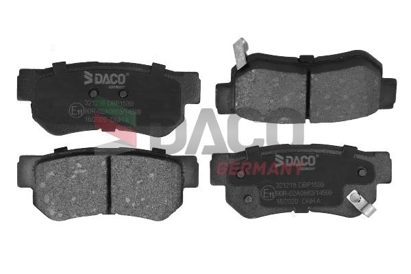 Daco 321218 Brake Pad Set, disc brake 321218: Buy near me in Poland at 2407.PL - Good price!