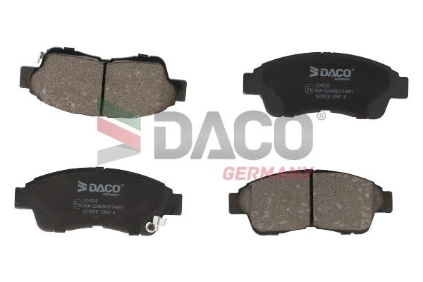 Daco 324528 Brake Pad Set, disc brake 324528: Buy near me in Poland at 2407.PL - Good price!