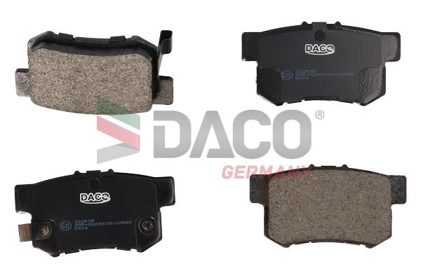 Daco 322635 Brake Pad Set, disc brake 322635: Buy near me in Poland at 2407.PL - Good price!