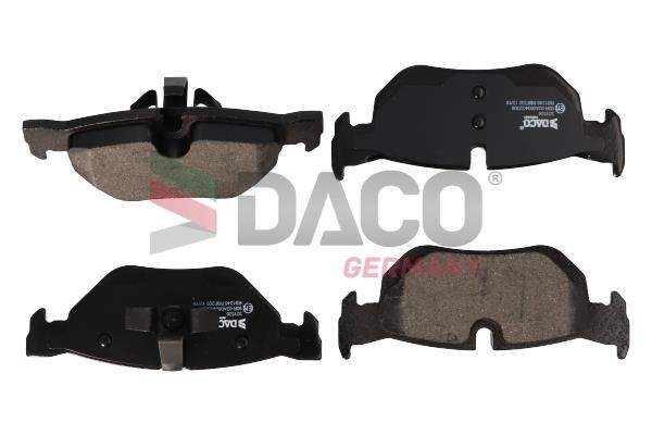 Daco 321526 Brake Pad Set, disc brake 321526: Buy near me in Poland at 2407.PL - Good price!