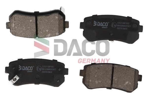 Daco 323521 Brake Pad Set, disc brake 323521: Buy near me in Poland at 2407.PL - Good price!