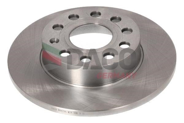 Daco 604794 Rear brake disc, non-ventilated 604794: Buy near me in Poland at 2407.PL - Good price!