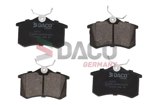 Daco 320201 Brake Pad Set, disc brake 320201: Buy near me in Poland at 2407.PL - Good price!