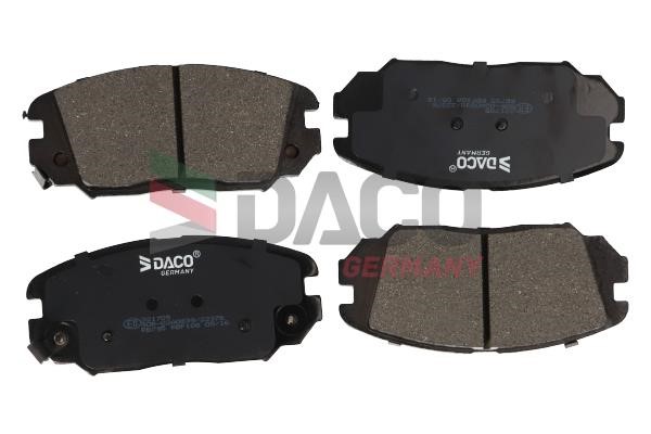 Daco 321705 Brake Pad Set, disc brake 321705: Buy near me in Poland at 2407.PL - Good price!