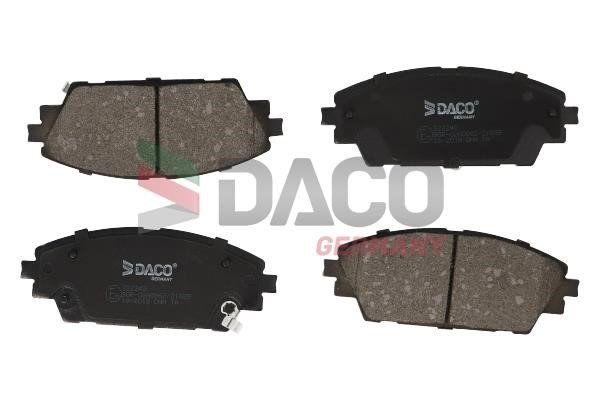 Daco 322240 Тормозные колодки дисковые, комплект 322240: Отличная цена - Купить в Польше на 2407.PL!