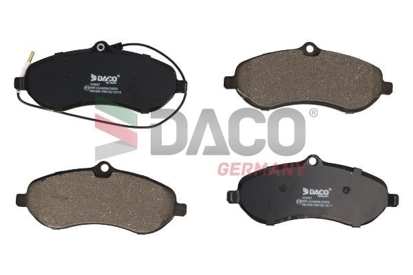 Daco 320607 Brake Pad Set, disc brake 320607: Buy near me in Poland at 2407.PL - Good price!