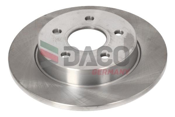 Daco 604896 Rear brake disc, non-ventilated 604896: Buy near me in Poland at 2407.PL - Good price!