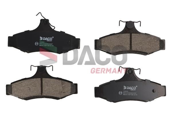 Daco 325003 Brake Pad Set, disc brake 325003: Buy near me in Poland at 2407.PL - Good price!