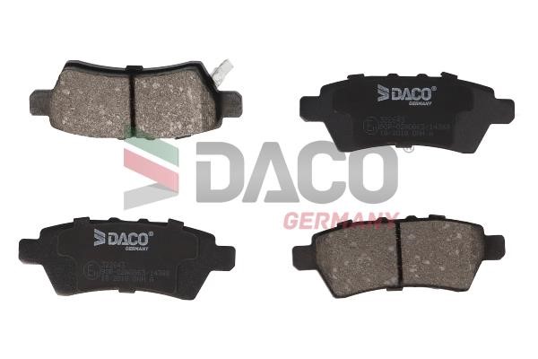 Daco 322643 Тормозные колодки дисковые, комплект 322643: Отличная цена - Купить в Польше на 2407.PL!