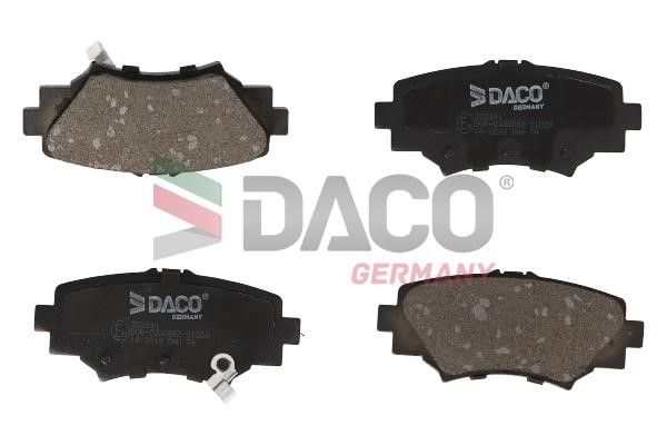 Daco 322241 Brake Pad Set, disc brake 322241: Buy near me in Poland at 2407.PL - Good price!
