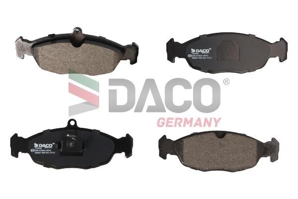 Daco 323609 Brake Pad Set, disc brake 323609: Buy near me in Poland at 2407.PL - Good price!