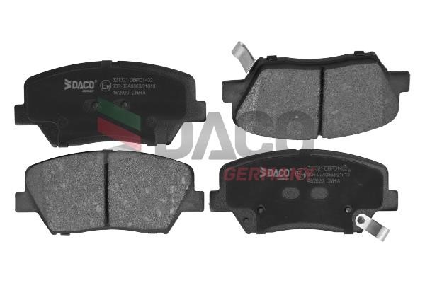 Daco 321321 Brake Pad Set, disc brake 321321: Buy near me in Poland at 2407.PL - Good price!