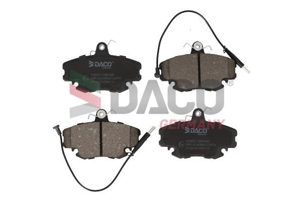 Daco 329957 Brake Pad Set, disc brake 329957: Buy near me in Poland at 2407.PL - Good price!