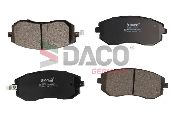 Daco 323601 Brake Pad Set, disc brake 323601: Buy near me in Poland at 2407.PL - Good price!