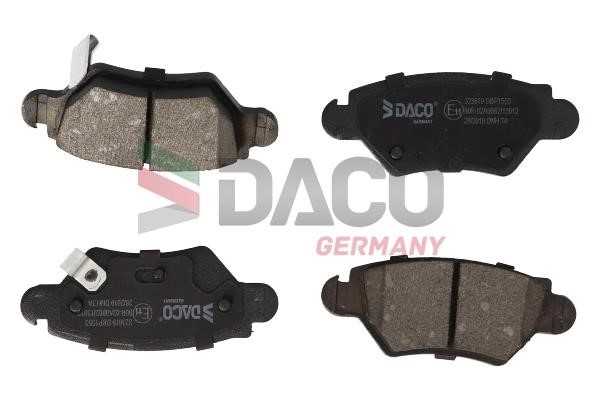 Daco 323619 Тормозные колодки дисковые, комплект 323619: Отличная цена - Купить в Польше на 2407.PL!