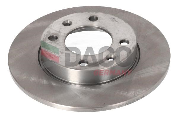 Daco 603770 Rear brake disc, non-ventilated 603770: Buy near me in Poland at 2407.PL - Good price!