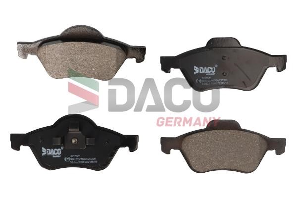 Daco 323006 Brake Pad Set, disc brake 323006: Buy near me in Poland at 2407.PL - Good price!