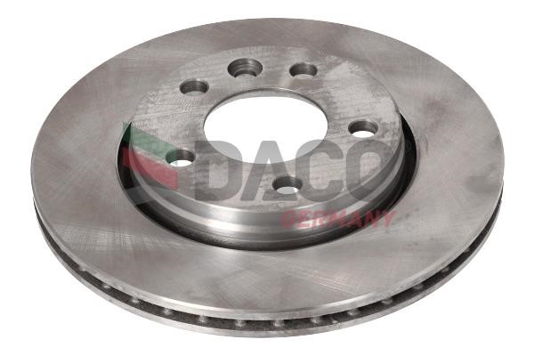 Daco 604797 Rear ventilated brake disc 604797: Buy near me in Poland at 2407.PL - Good price!