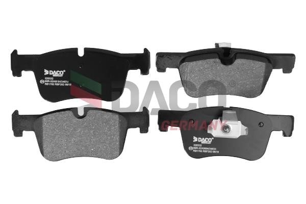 Daco 320332 Brake Pad Set, disc brake 320332: Buy near me in Poland at 2407.PL - Good price!