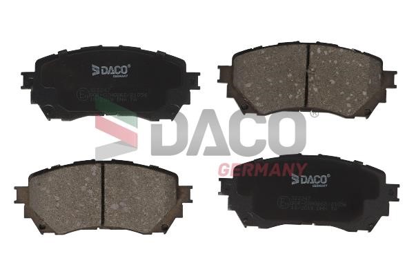 Daco 322247 Brake Pad Set, disc brake 322247: Buy near me in Poland at 2407.PL - Good price!