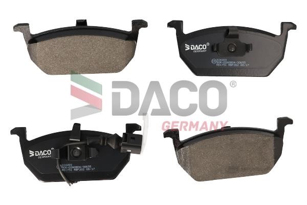 Daco 324203 Brake Pad Set, disc brake 324203: Buy near me at 2407.PL in Poland at an Affordable price!