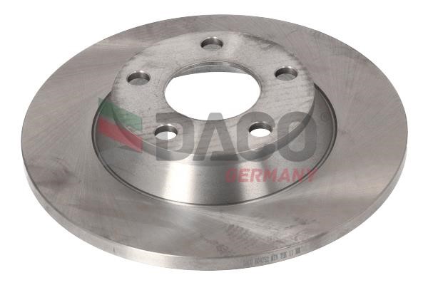Daco 604752 Unventilated front brake disc 604752: Buy near me in Poland at 2407.PL - Good price!