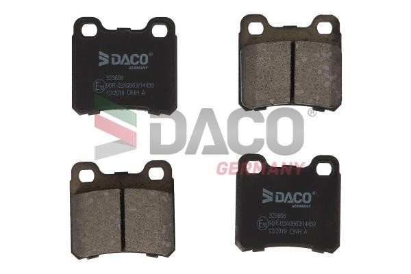 Daco 323608 Brake Pad Set, disc brake 323608: Buy near me in Poland at 2407.PL - Good price!