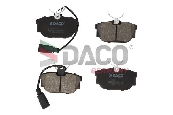 Daco 324753 Brake Pad Set, disc brake 324753: Buy near me in Poland at 2407.PL - Good price!