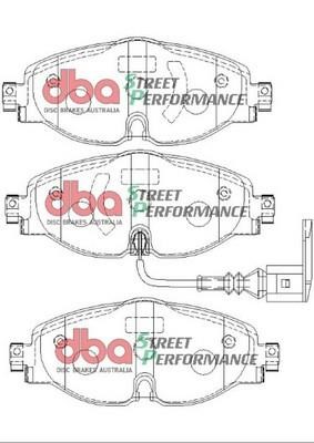 DBA DB2383SP Тормозные колодки дисковые, комплект DB2383SP: Отличная цена - Купить в Польше на 2407.PL!
