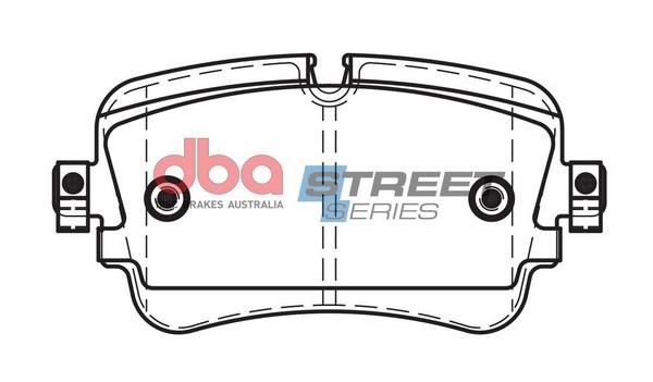 DBA DB15031SS Brake Pad Set, disc brake DB15031SS: Buy near me in Poland at 2407.PL - Good price!