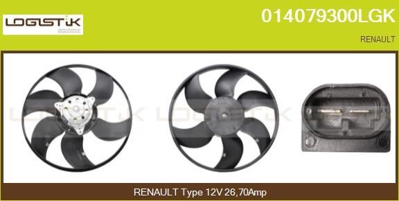 LGK 014079300LGK Hub, engine cooling fan wheel 014079300LGK: Buy near me in Poland at 2407.PL - Good price!