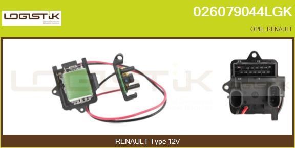 LGK 026079044LGK Resistor, interior blower 026079044LGK: Buy near me at 2407.PL in Poland at an Affordable price!