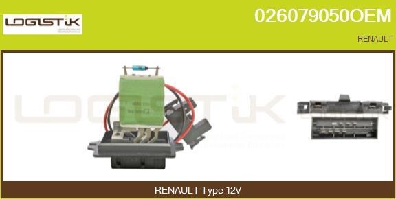 LGK 026079050OEM Resistor, interior blower 026079050OEM: Buy near me in Poland at 2407.PL - Good price!