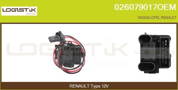 LGK 026079017OEM Resistor, interior blower 026079017OEM: Buy near me in Poland at 2407.PL - Good price!